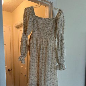 Nothing Fits But Yuki Dress Floral Gauze